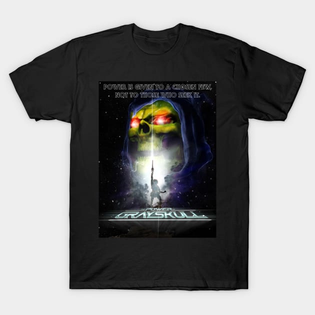 POWER OF GRAYSKULL Poster T-Shirt by CrazyPencilComics